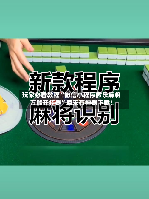 玩家必看教程“微信小程序微乐麻将万能开挂器”原来有神器下载！-第2张图片