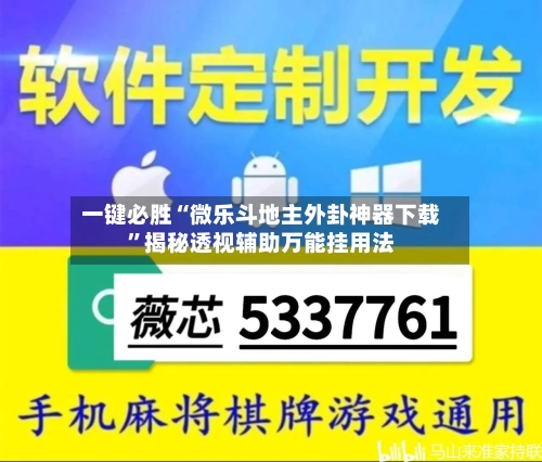 一键必胜“微乐斗地主外卦神器下载	”揭秘透视辅助万能挂用法-第2张图片
