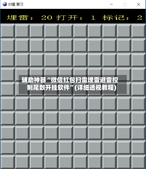 辅助神器“微信红包扫雷埋雷避雷控制尾数开挂软件	”(详细透视教程)-第3张图片