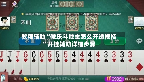 教程辅助“微乐斗地主怎么开透视挂	”开挂辅助详细步骤-第2张图片