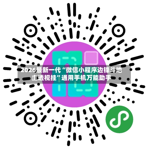2026最新一代“微信小程序边锋斗地主透视挂	”通用手机万能助手-第3张图片