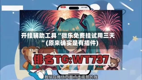 开挂辅助工具“微乐免费挂试用三天”(原来确实是有插件)-第2张图片