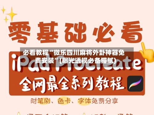 必看教程“微乐四川麻将外卦神器免费安装”(曝光透视必备猫腻)-第2张图片