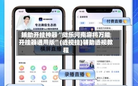 辅助开挂神器“微乐河南麻将万能开挂器通用版”(透视挂)辅助透视教程-第2张图片